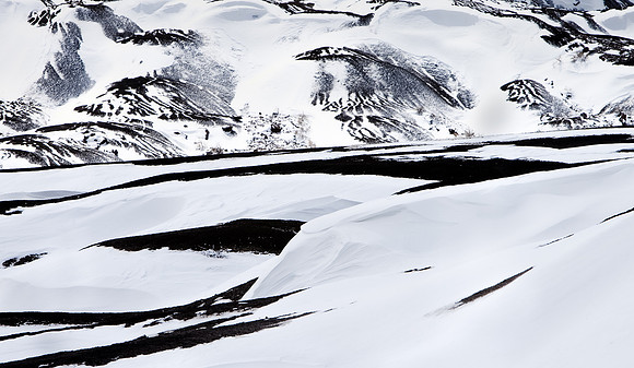 Snow on Black Soil